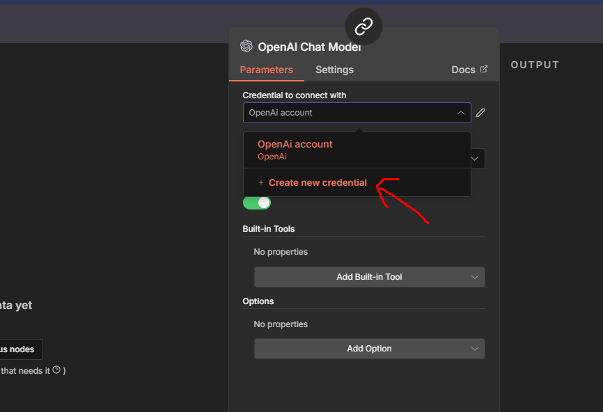 N8N LM Studio Connection Step 2